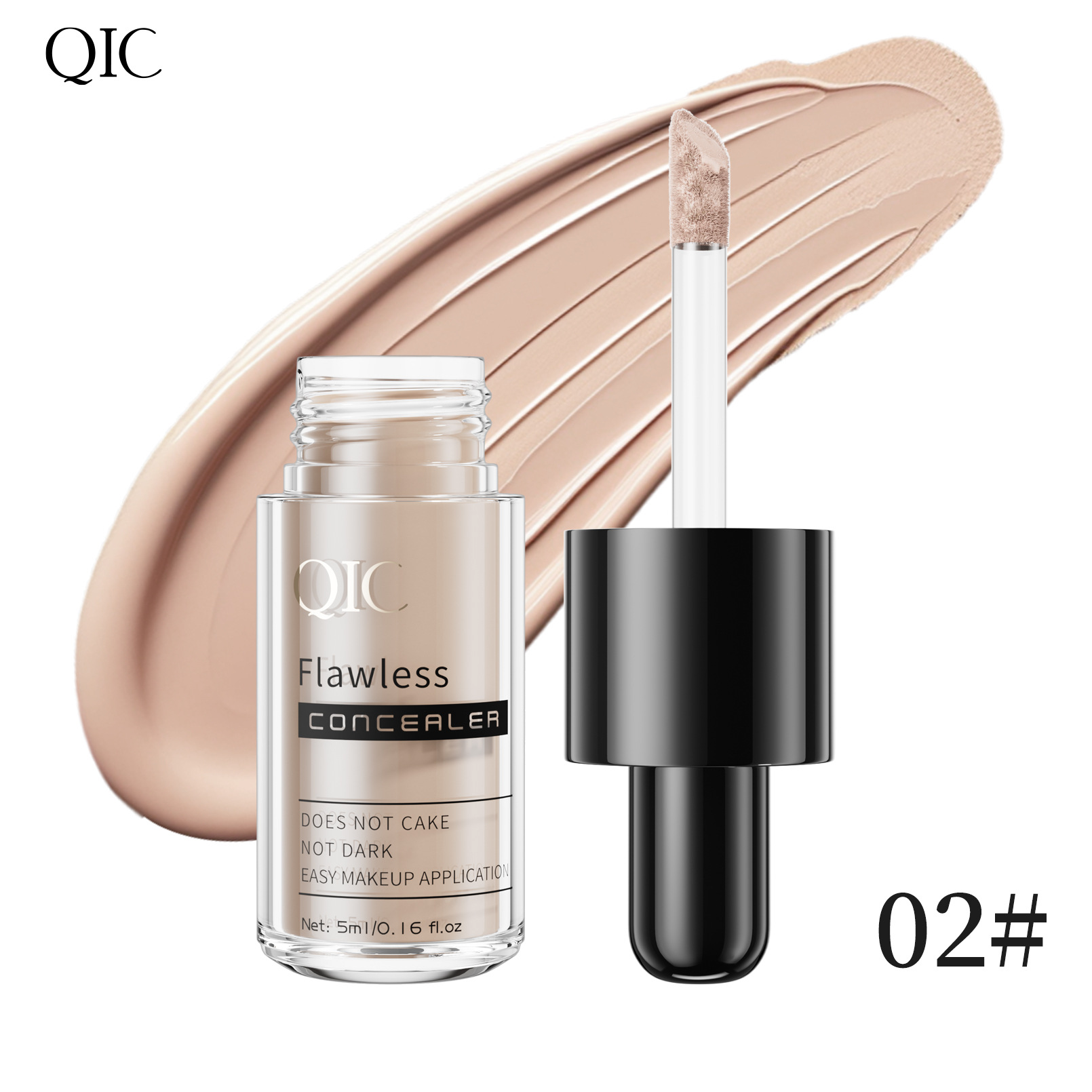QIC Tattoo Concealer Highlight Brightening Repair Liquid Shadow Repair Liquid Shadow Pen Liquid Repair Stick Concealer