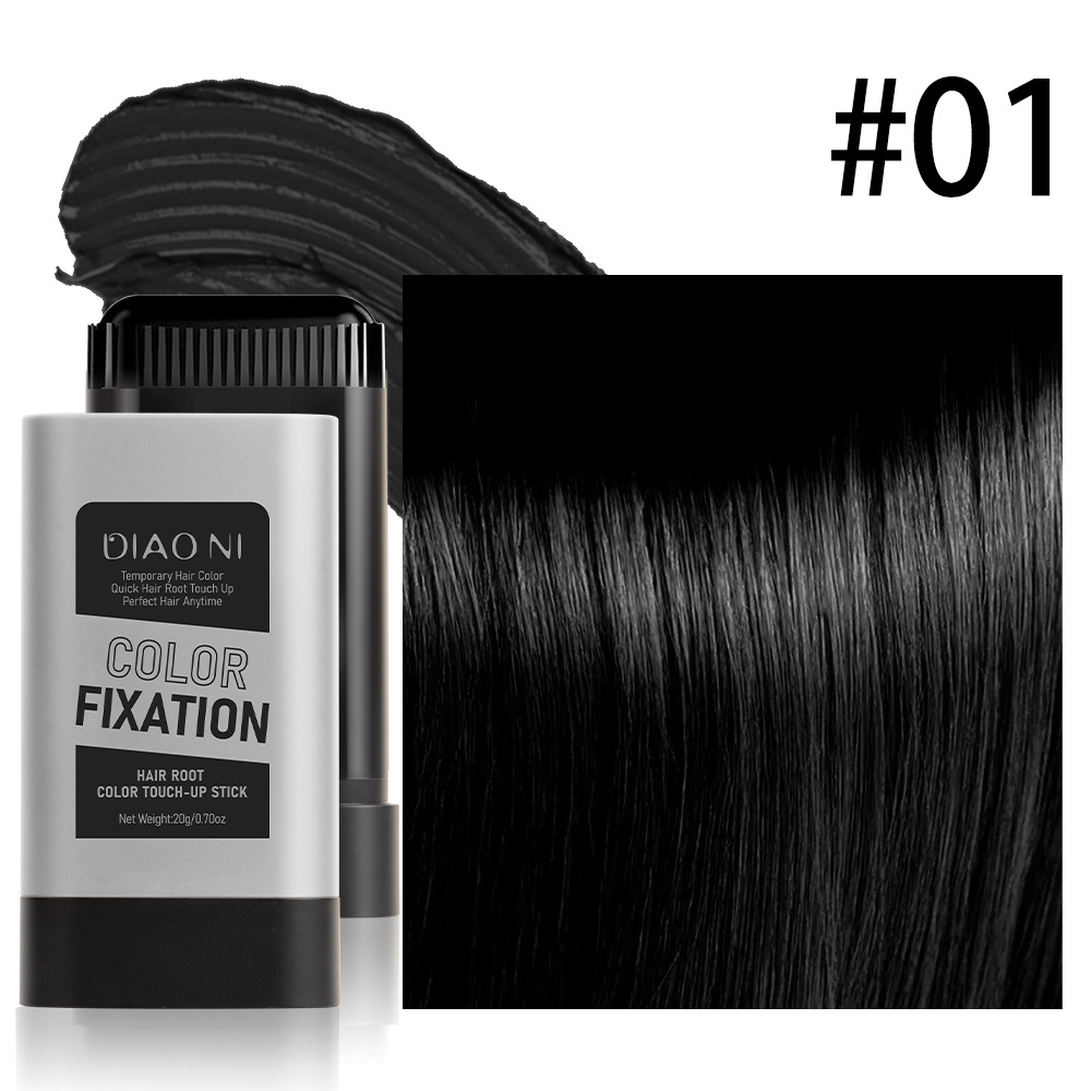 DIAONI covers white hair, hair dyeing comb, hairdressing disposable hair dyeing pen, portable hair dyeing stick