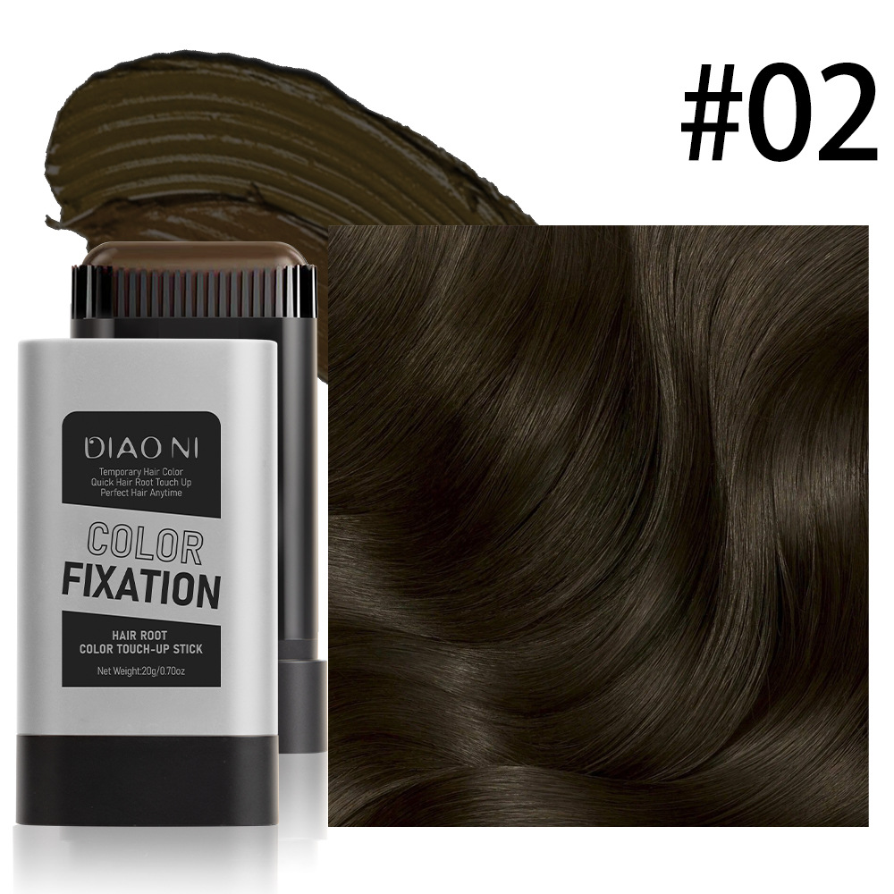 DIAONI covers white hair, hair dyeing comb, hairdressing disposable hair dyeing pen, portable hair dyeing stick