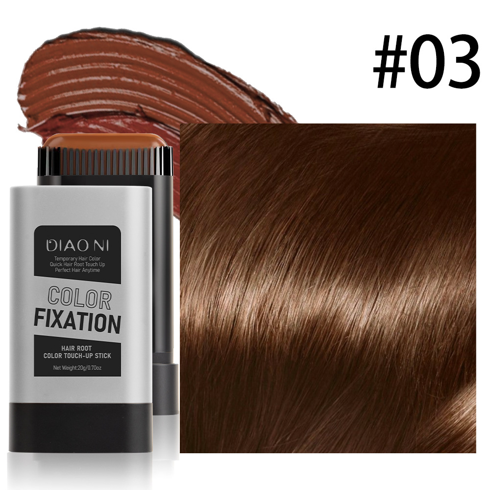 DIAONI covers white hair, hair dyeing comb, hairdressing disposable hair dyeing pen, portable hair dyeing stick
