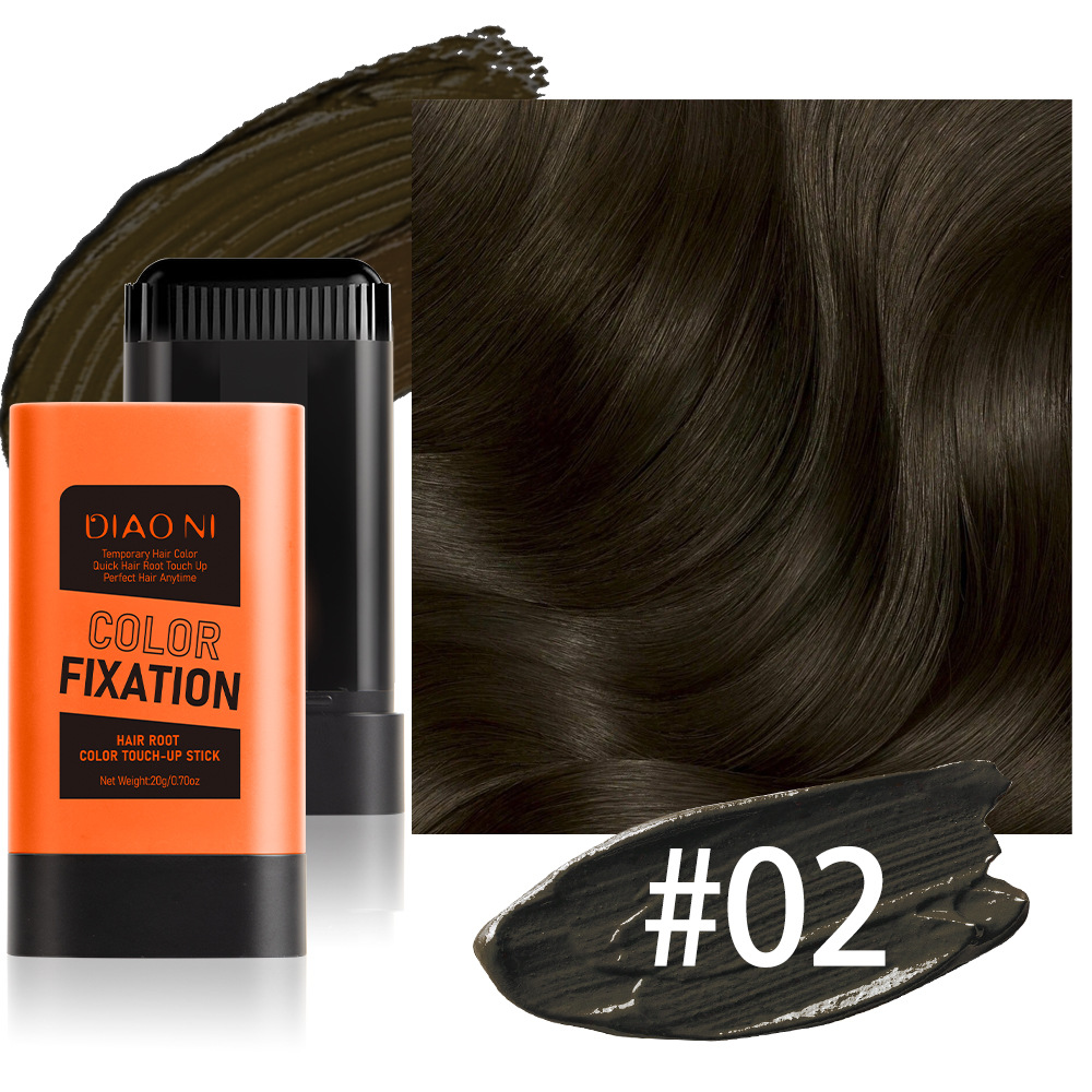 DIAONI covers white hair, hair dyeing comb, hairdressing disposable hair dyeing pen, portable hair dyeing stick