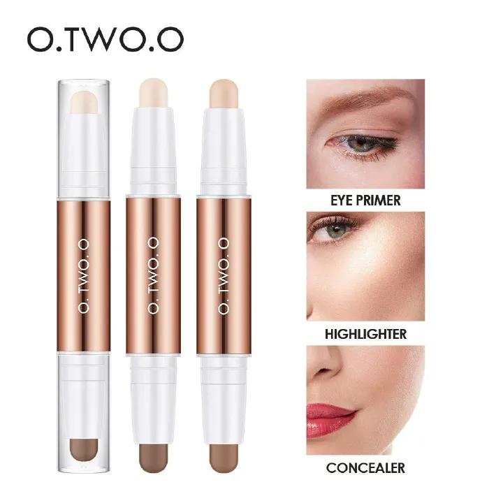 O.TWO.O glow shaping light and shadow double-ended contour stick SC030 clavicle shadow pen facial three-dimensional highlight concealer