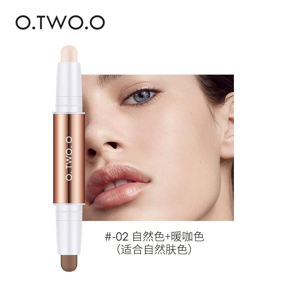 O.TWO.O glow shaping light and shadow double-ended contour stick SC030 clavicle shadow pen facial three-dimensional highlight concealer