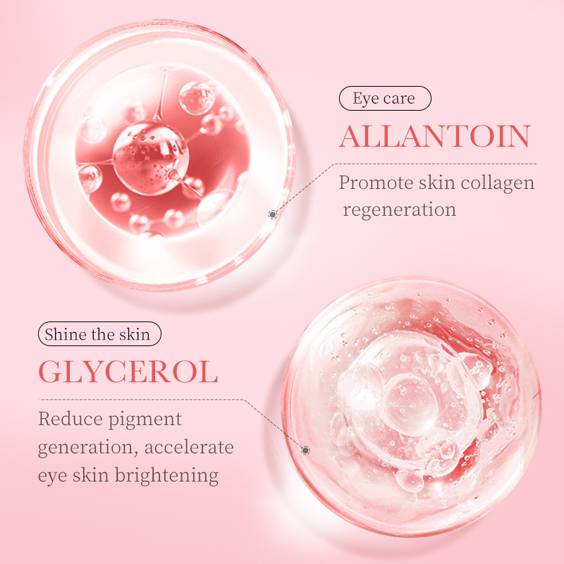 BIOAOUA rose hyaluronic acid moisturizing eye mask Eye mask eye mask  rose hyaluronic acid moisturizing eye mask