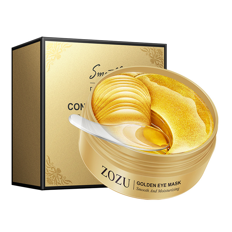 Aloe vera eye mask SADOER collagen improves dark circles, eye wrinkles and eye bags