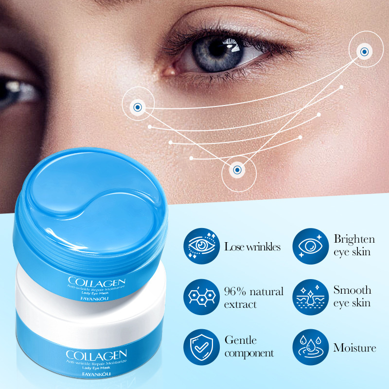 Collagen anti-wrinkle eye mask FAYANKOU moisturizing lady eye mask eye mask patch