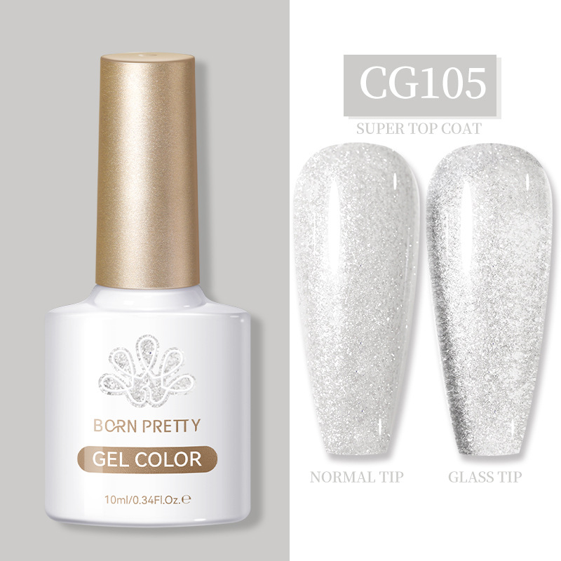 BORN PRETTY full set of manicure phototherapy glue set 130 colors of flash nail polish glue UV glue gel