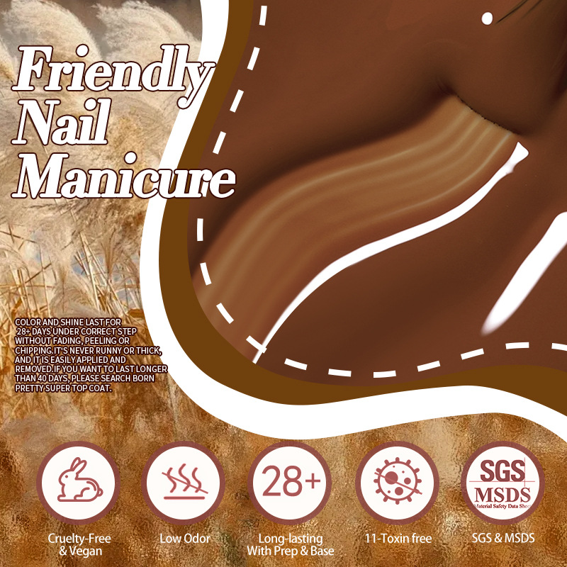 BORN PRETTY full set of manicure nail polish glue phototherapy glue 130 colors nail UV glue gel