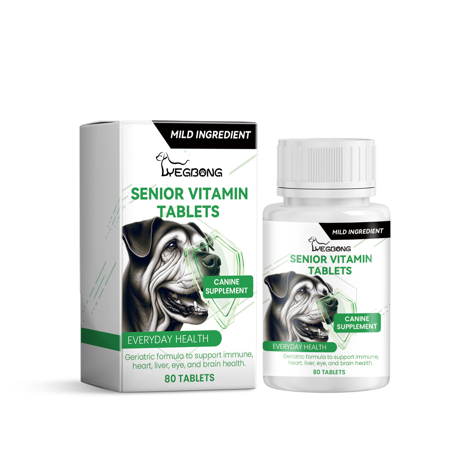 YEGBONG   Vitamin Tablets for Adult Dogs Dog and Pet Body Care  Vitamin  Tablets