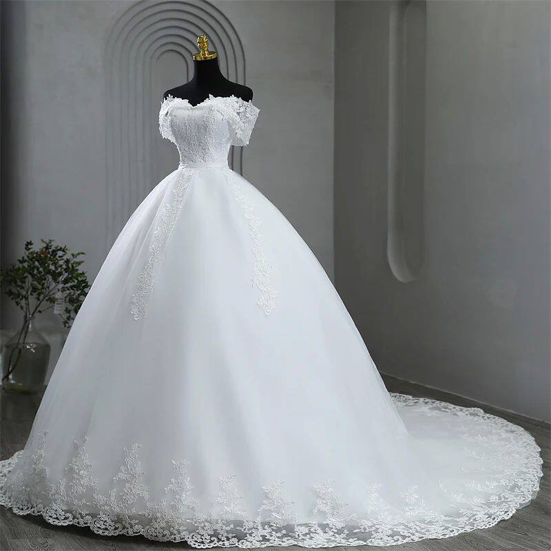 European and American style main wedding dress one shoulder new slim fit bridal skirt travel photography out door main wedding dress