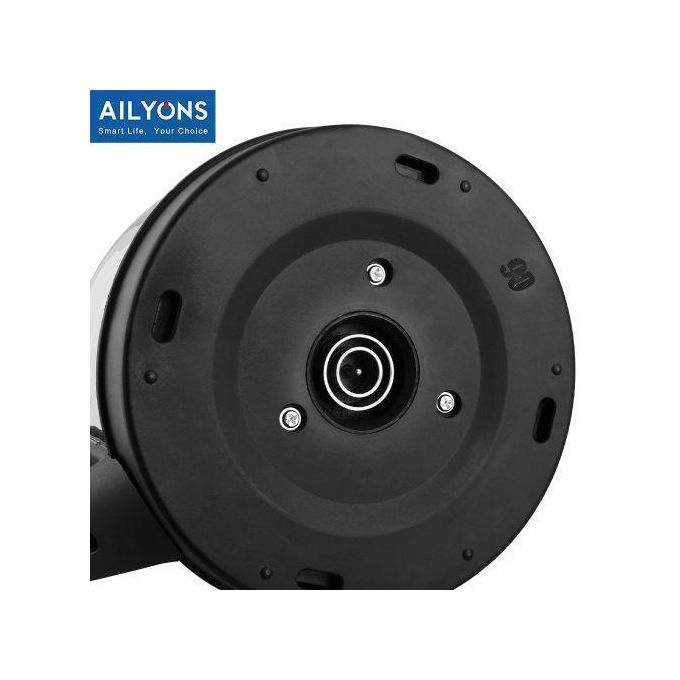 AILYONS FK-0301 Stainless Steel 2.0L Electric Kettle-Black – 1500W Rapid Boil Cordless Kettle with Auto Shut-Off, Boil-Dry Protection & Illuminated Indicator for Home & Office Use