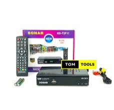 Sonar Free To Air Digital Decoder – Full HD 1080P FTA Receiver with HDMI, USB & RCA Ports – No Monthly Subscriptions for Local Channels – Ideal for Home & Office