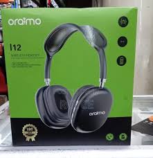Oraimo BoomPop 2S OHP-610S Wireless Headphones – 60H Playtime, Pure Bass Sound, ENC Noise Cancelling & Bluetooth 5.3 for Clear Balanced Audio – Black