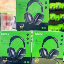 Oraimo BoomPop 2S OHP-610S Wireless Headphones – 60H Playtime, Pure Bass Sound, ENC Noise Cancelling & Bluetooth 5.3 for Clear Balanced Audio – Black