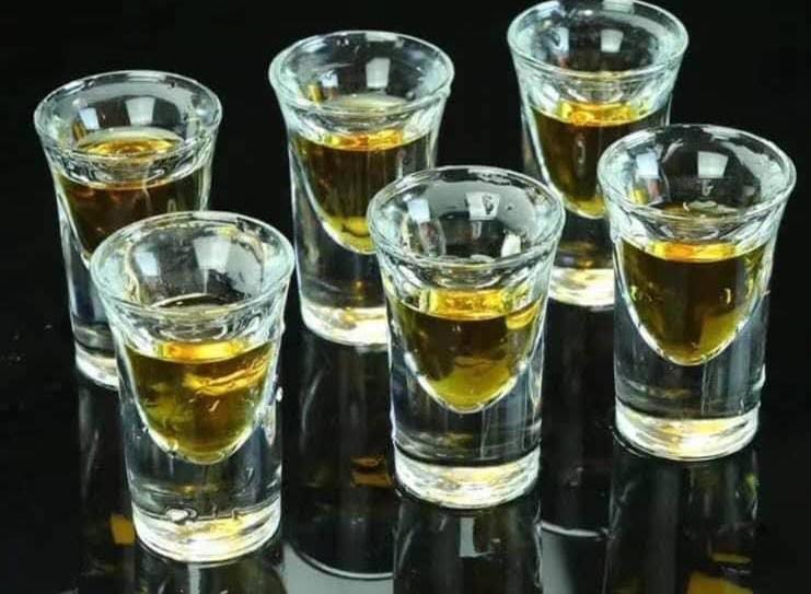 6 Pcs Tot Glass Set – 15ml Clear Glass Shot Cups for Spirits, Liqueurs & Tasting – Ideal for Home Bars, Parties & Sampling