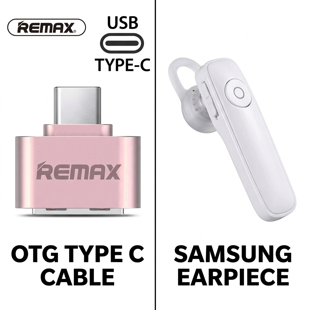 Samsung earpiece and OTG type C