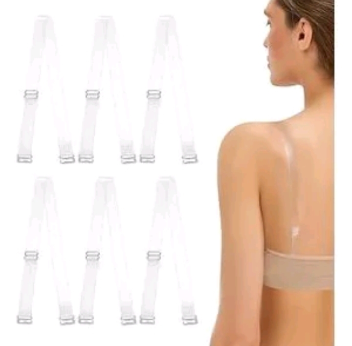 Clear Adjustable Bra straps