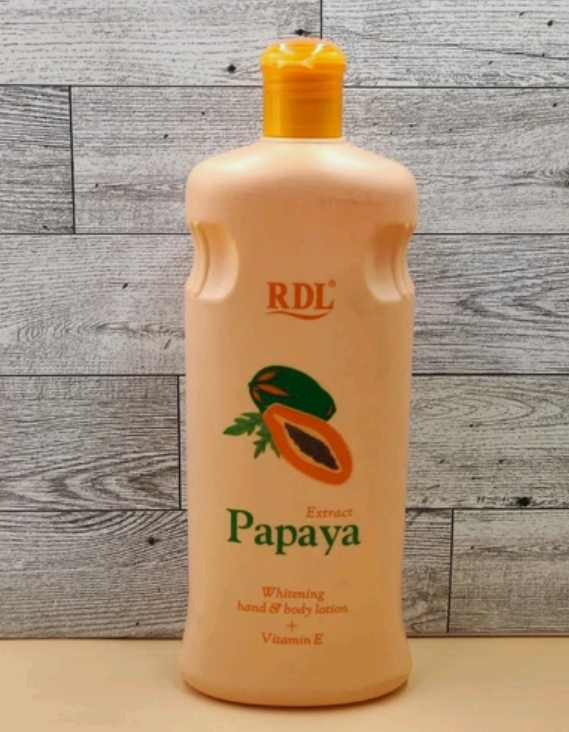 RDL Papaya Extract Whitening Hand & Body Lotion + Vitamin E 600ml
