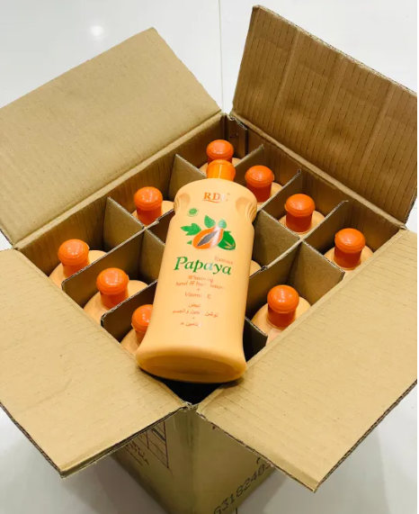RDL Papaya Extract Whitening Hand & Body Lotion + Vitamin E 600ml