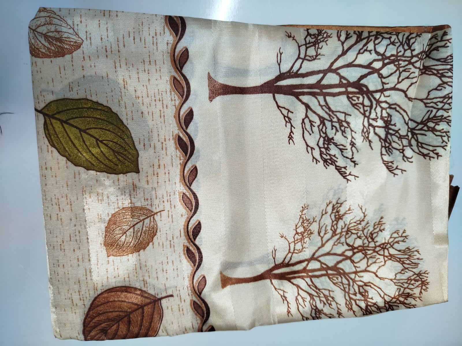 3M Set (1.5m + 1.5m ) Elegant Floral Window/ Door  Curtains – Luxury Living Room & Bedroom Drapes