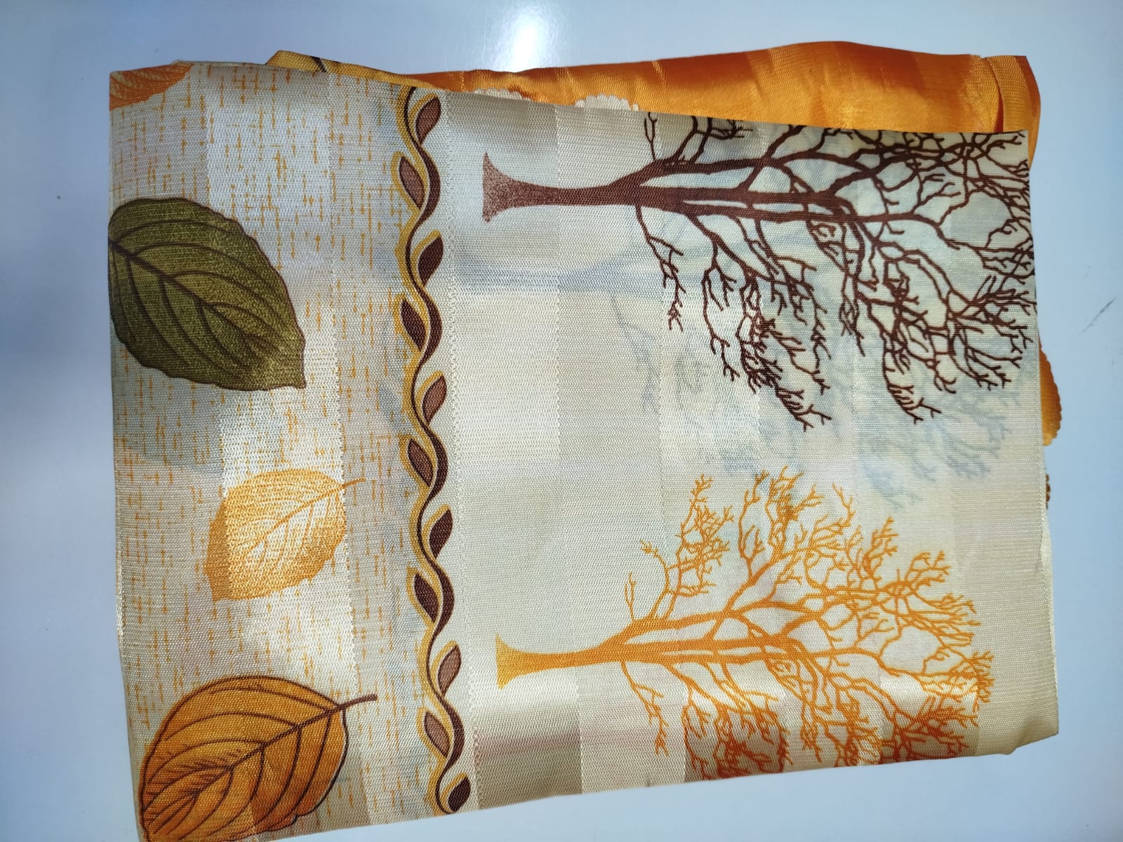 3M Set (1.5m + 1.5m ) Elegant Floral Window/ Door  Curtains – Luxury Living Room & Bedroom Drapes