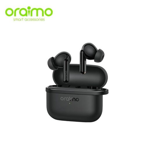 Oraimo SpaceBuds Lite OTW-324 True Wireless Earbuds Bluetooth 5.4, 40 Hours Playtime, Deep Bass Sound360 Audio, AI Call Noise Cancellation, IPX4 Waterproof TWS Earphones with Type-C Fast Charging for