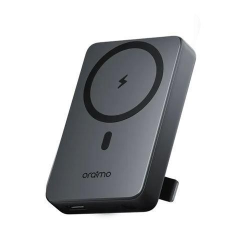 Oraimo MagPower 15 Magnetic Wireless Power Bank 10000mAh | 15W Fast Charging MagSafe Compatible Portable Charger with USB-C PD, Strong Magnetic Alignment for iPhone & Android