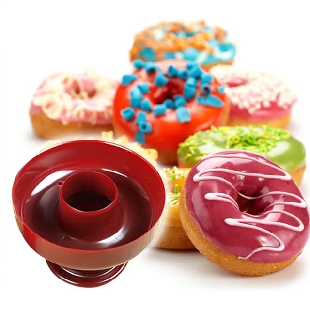 Doughnut cutter in plastic material, dishwasher friendly