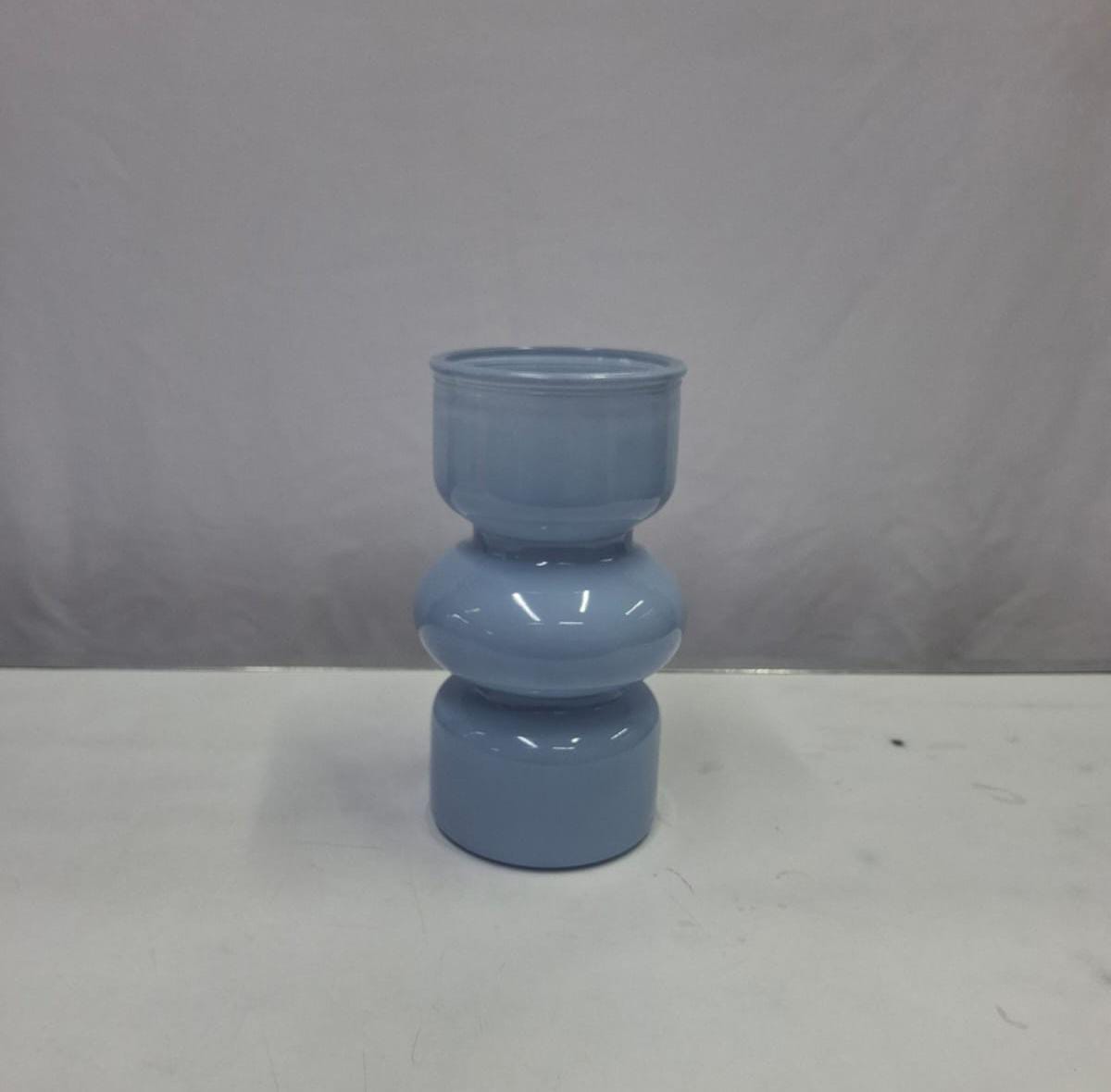 High Quality classic Glass Circular Decorative Flower Vase.  for Home or Office with an Elegant Design Perfect for Displaying Fresh or Artificial Flowers in Living Rooms, Dining Rooms & Entryways