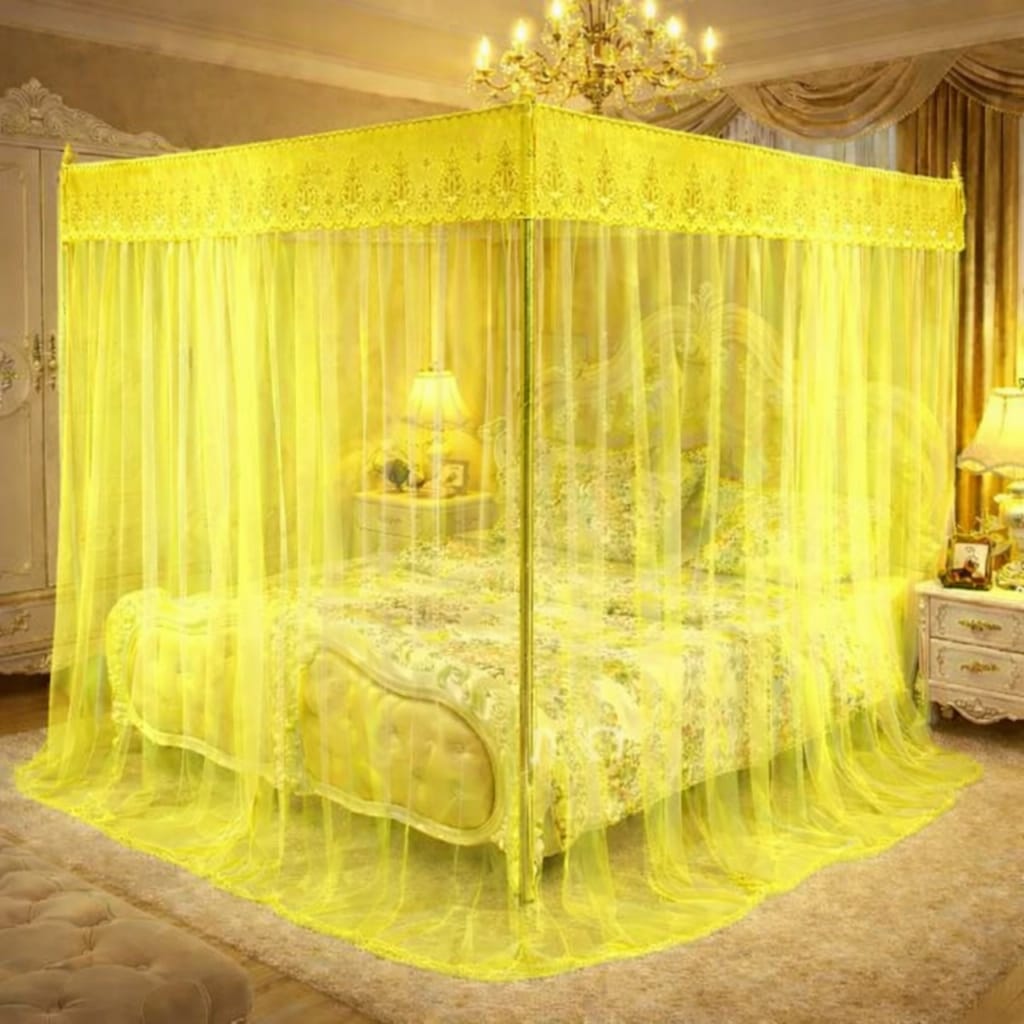 SPECIAL OFFER !!! 4 Stands Mosquito Net Bed Net Mosquito Repellent Tent Bedding Accessories
