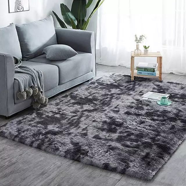 5 By 8 Soft Fluffy Carpets Non-slip Rugs Floor Mat