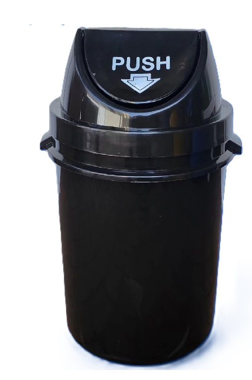 Kenpoly Swing Dustbin 50 Litres – Heavy Duty Plastic Waste Bin with Swing Lid, Large Capacity Garbage Bin, Durable Household Kitchen Office Dustbin, Hygienic Waste Storage Bin for Home, Office&Outdoor