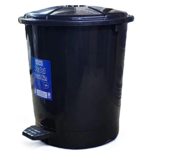 ADIX PEDAL BIN 10 LITRES – Compact Foot-Operated Waste Bin, Durable Plastic Kitchen & Bathroom Garbage Bin with Lid, Hygienic Hands-Free Trash Disposal, Home, Office, and Shop Use