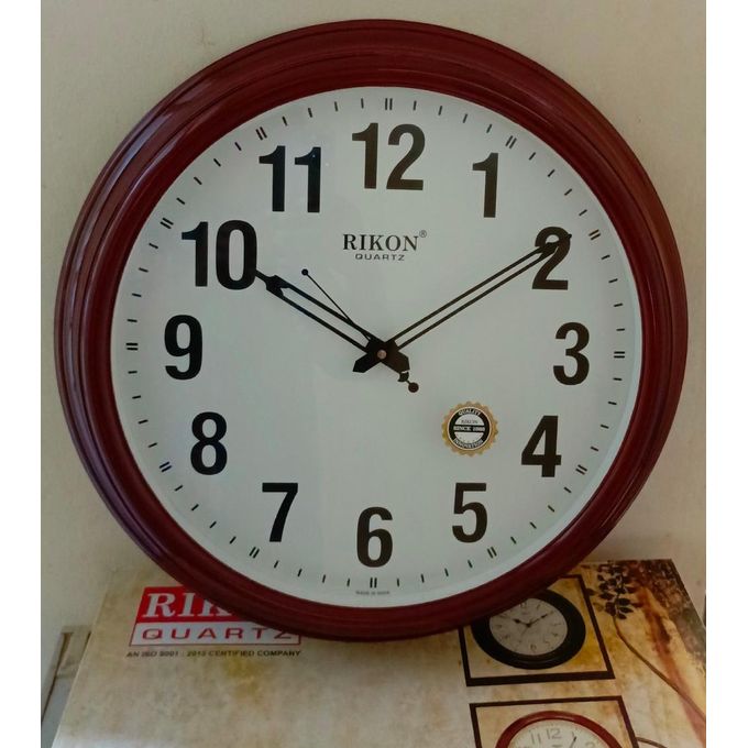 Rikon QUARTZ ELEGANT WALL CLOCK - 45CMS DIAMETRE - 1507