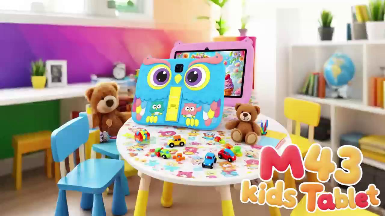 Modio M43 10 Inch Tablet 8GB RAM 512GB ROM 10000mAh Battery Android Tablet PC WiFi Dual SIM Kids & Learning Tablet – Fast Performance & Long Battery Life