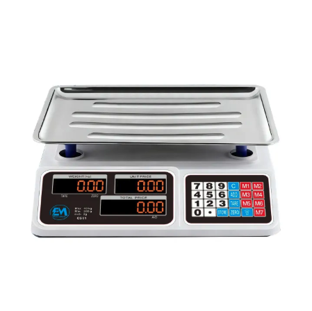 40Kgs Electromate Digital Computing Weighing Scale
Enjoy fast, accurate, and reliable measurements every time with the Electromate 40Kgs Digital Scale.Perfect for shops, supermarkets, and markets.