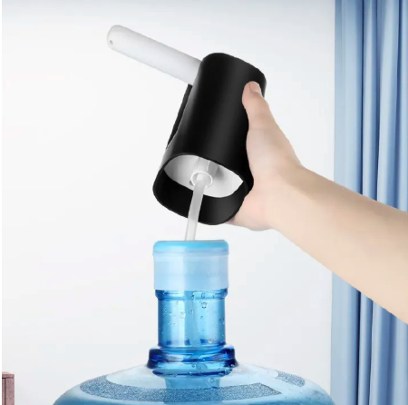 ElectroMate Rechargeable Electric Water Dispenser Pump – Portable USB Bottle Pump with One-Touch Tap for Home & Office