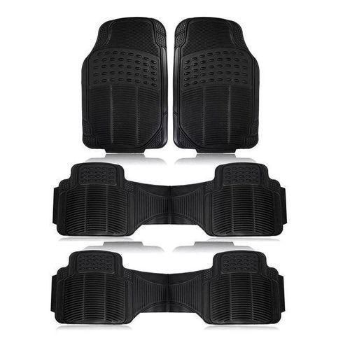 CLEARANCE OFFER 7-seater Conjoined Universal All-Weather Heavy Duty Rubber Car Floor Mats
