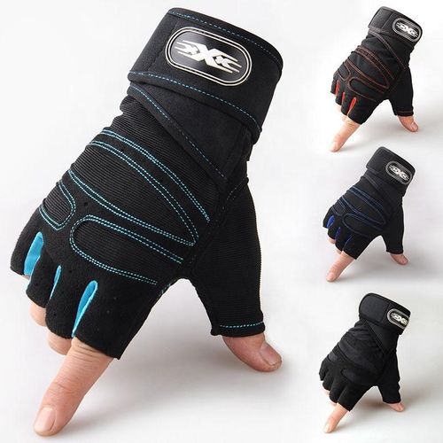 Gym Training Fingerless Gloves, Dumbbells Gym Weightlifting Gloves, Half Finger FiSport Training Fingerless Gloves, Dumbbells Gym Weightlifting Gloves, Half Finger Fitness Workout Palm Protecttness Wo