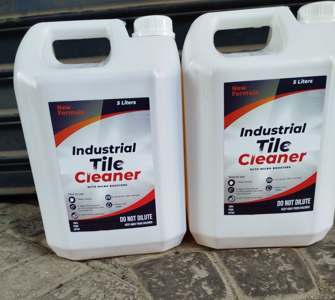 BLACK FRIDAY KILI SPECIAL OFFERS.. INDUSTRIAL TILE CLEANER 5X STAIN REMOVER//TUBE CLEANER 
DO NOT DILUTE