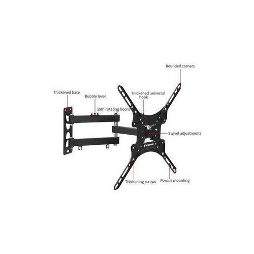Home Design Rotating 14" - 55" Full Motion Swivel TV Bracket