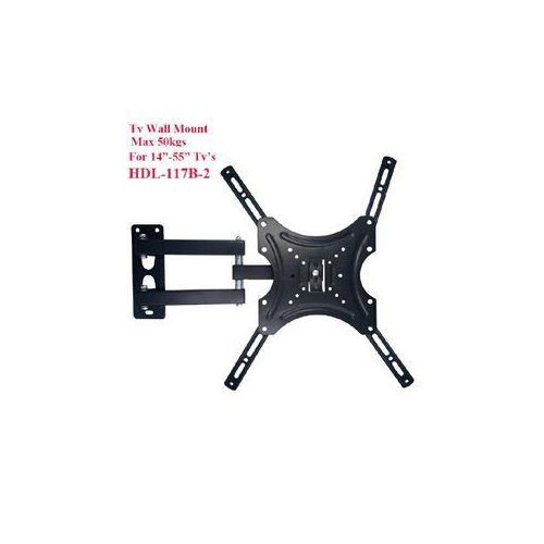 Home Design Rotating 14" - 55" Full Motion Swivel TV Bracket