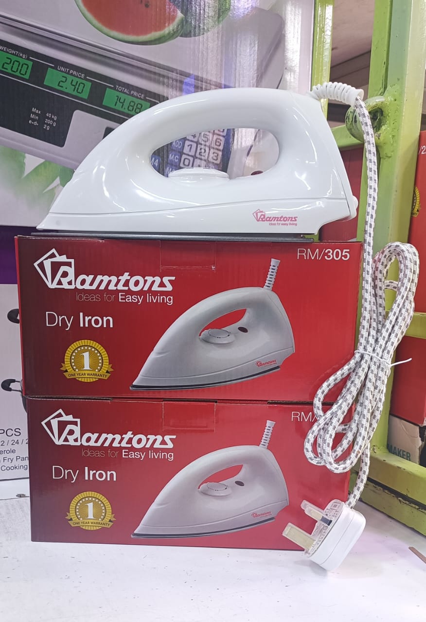 RAMTONS DRY IRON
RM/305