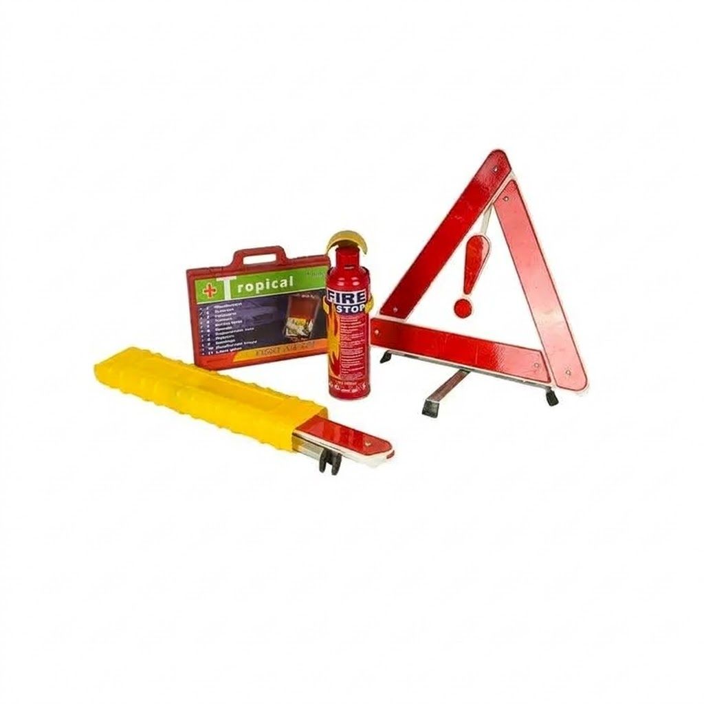 OFFER⚡⚡Foldable Car Life Saver + Fire Extinguisher + First Aid Kit