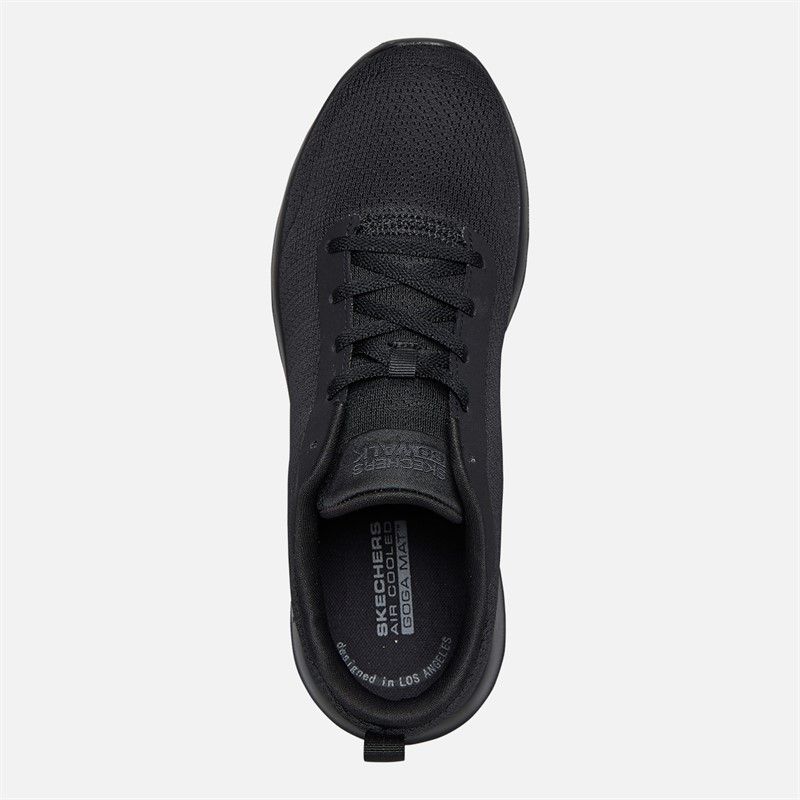 NEW ARRIVAL⚡⚡⚡SKECHERS Mens Go Walk Max Adir Trainers Black/​Black
