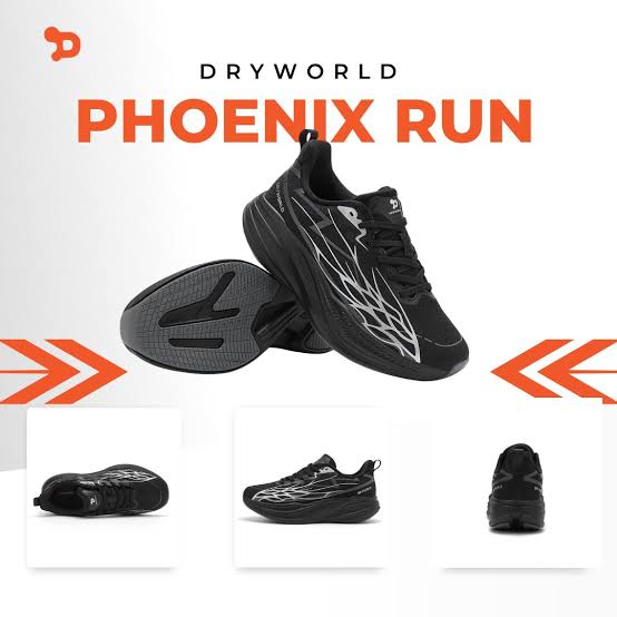OFFER⚡⚡Dryworld phoenix Men Sport , gym,  Running Shoes Fashion Sneakers Jogging Trainers Casual Lace-up Breathable ,Running shoes ,casual shoes , walking shoes.Plus size shoes