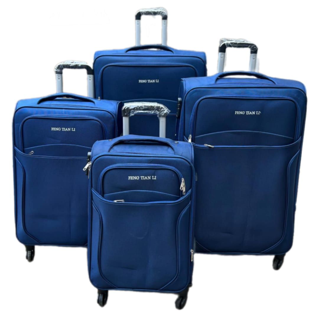 FABRIC SUITCASES. Managerial 4 IN 1 Fabric Laxurious Suitcase Briefcase Travel Bag, Stylish travel suitcase, Made from durable fabric, Comes with a set 360-degree, Large and spacious, Strong handles .