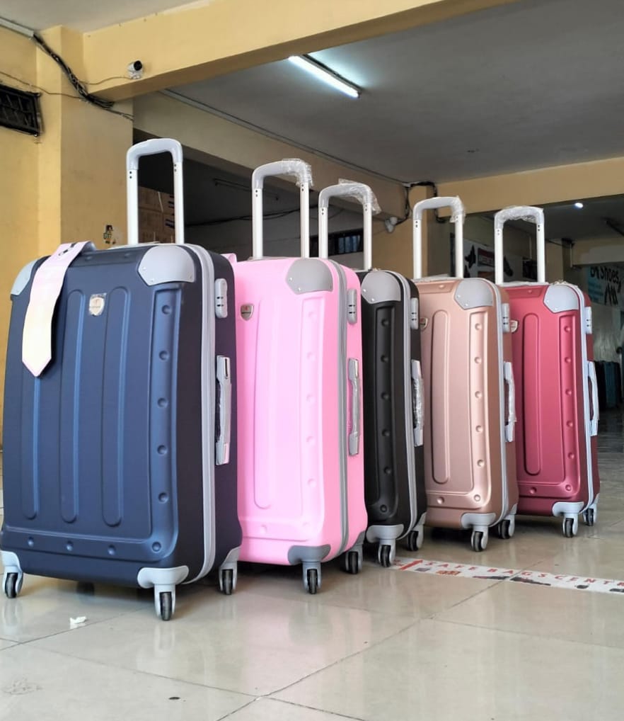 3 IN 1 LAXURIOUS FIBRE SUITCASE BRIEFCASE TRAVEL BAG