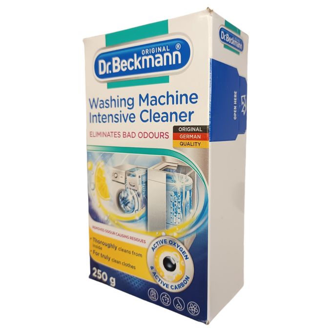 Dr Beckmann WASHING MACHINE INTENSIVE CLEANER Eliminates Bad Odours FOR TRULY CLEAN CLOTHES Active Oxygen & Carbon