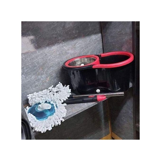 Metallic 360 Rotate Spin Mop+ Bucket Set